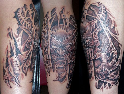 good evil tattoo. evil tattoo « Mas Aal Cliquers